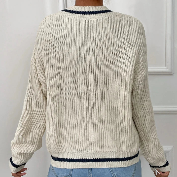 Pull Rayé Alice  - Doux et Confortable