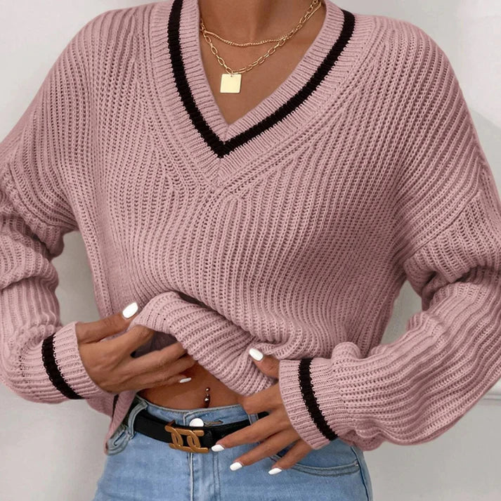 Pull Rayé Alice  - Doux et Confortable