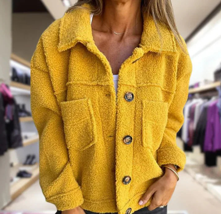 Clara｜Veste Luxueuse Courte et Chaude