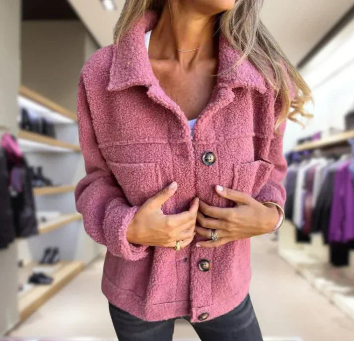 Clara｜Veste Luxueuse Courte et Chaude